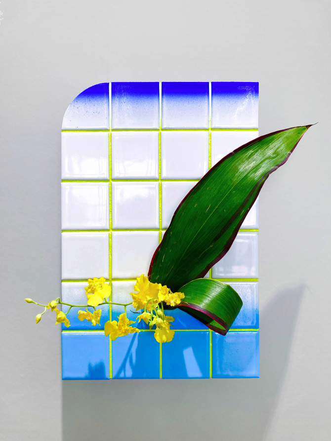 牆角花器＃3 