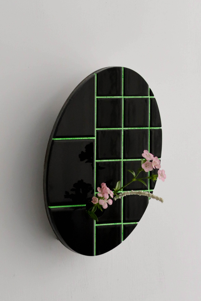 牆角花器＃6 