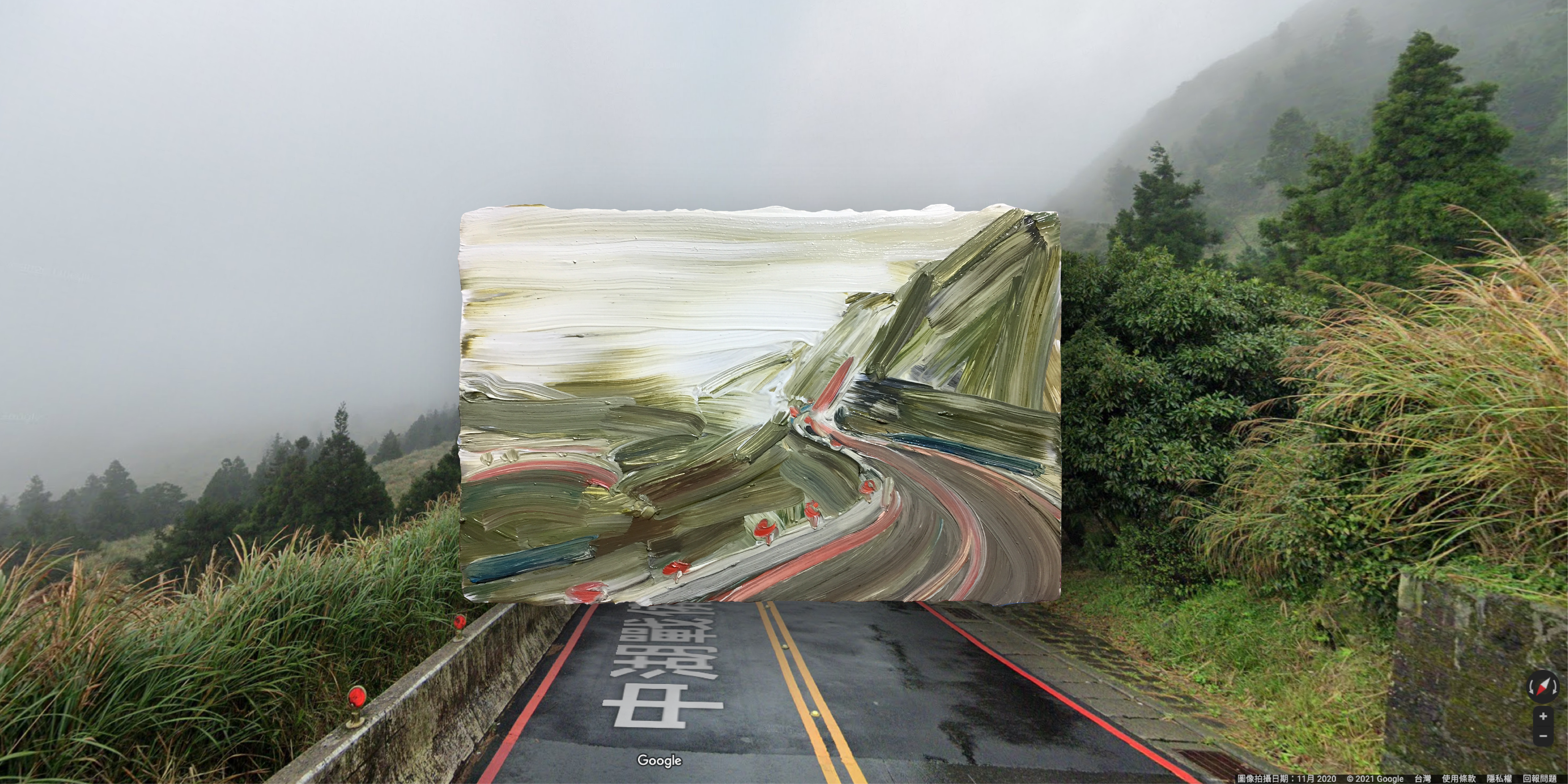 谷歌寫生 2_彎道