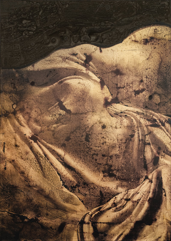 14stigmata14-97x136cm-jangji-ink-pigment-ink-mixed-media-copper-foil-2022_1