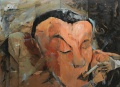 點菸的男子