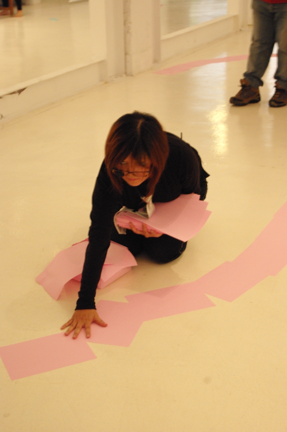 藝窩瘋，集體現場行為