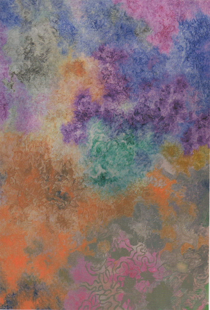 筆跡的運行所留下的痕跡成為我的時間凝結