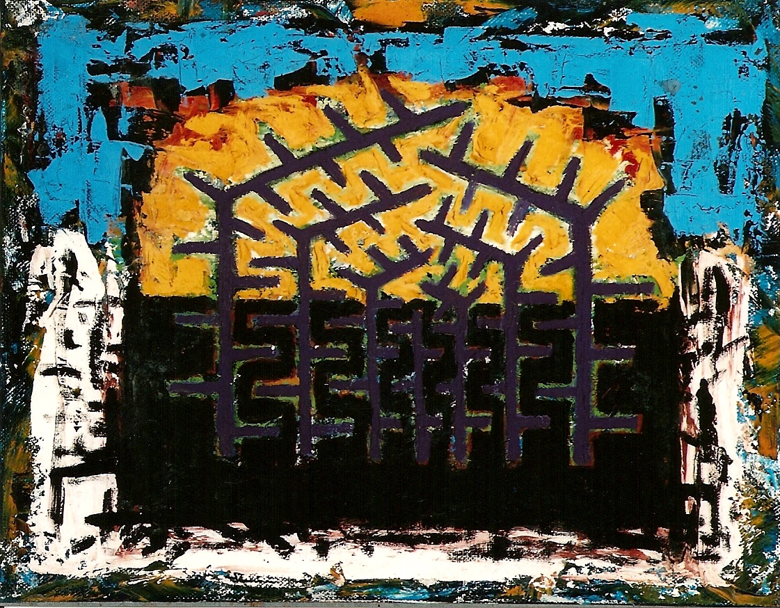 YJM-TW-楊仁明-新植物的存在方式-1994-油彩-6F
