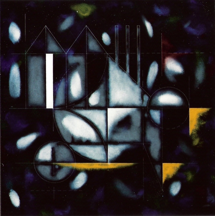 YJM-TW-楊仁明-未折疊的立體作品-2005-壓克力．油彩-80x80cm