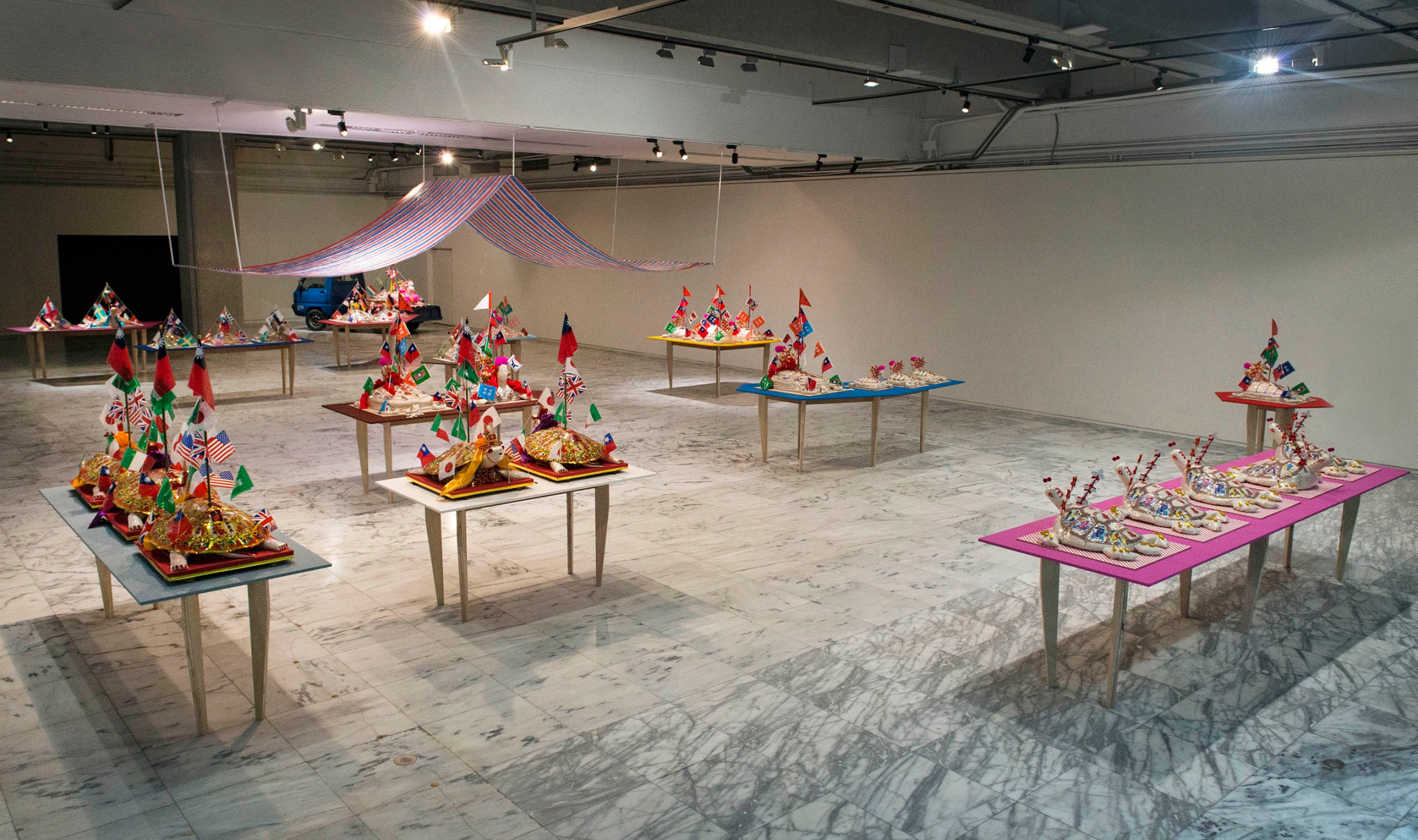 05.-紀凱淵－2017紀紐約個展，物件裝置