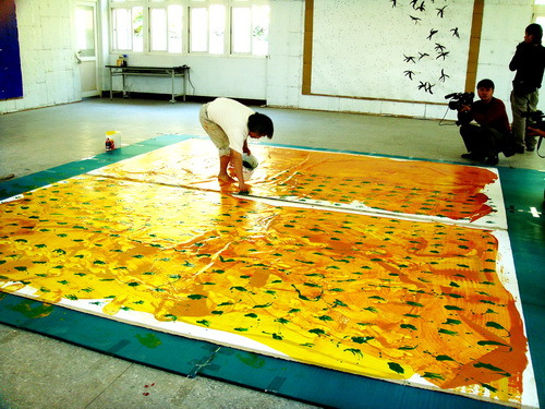 畫畫對我來說就是在耕種