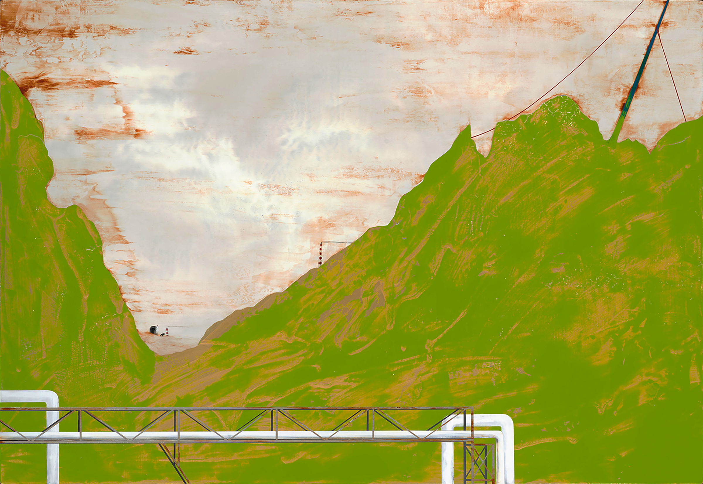 17.周代焌_寂靜之外008-彼方_2014_壓克力彩、畫布_80x116cm