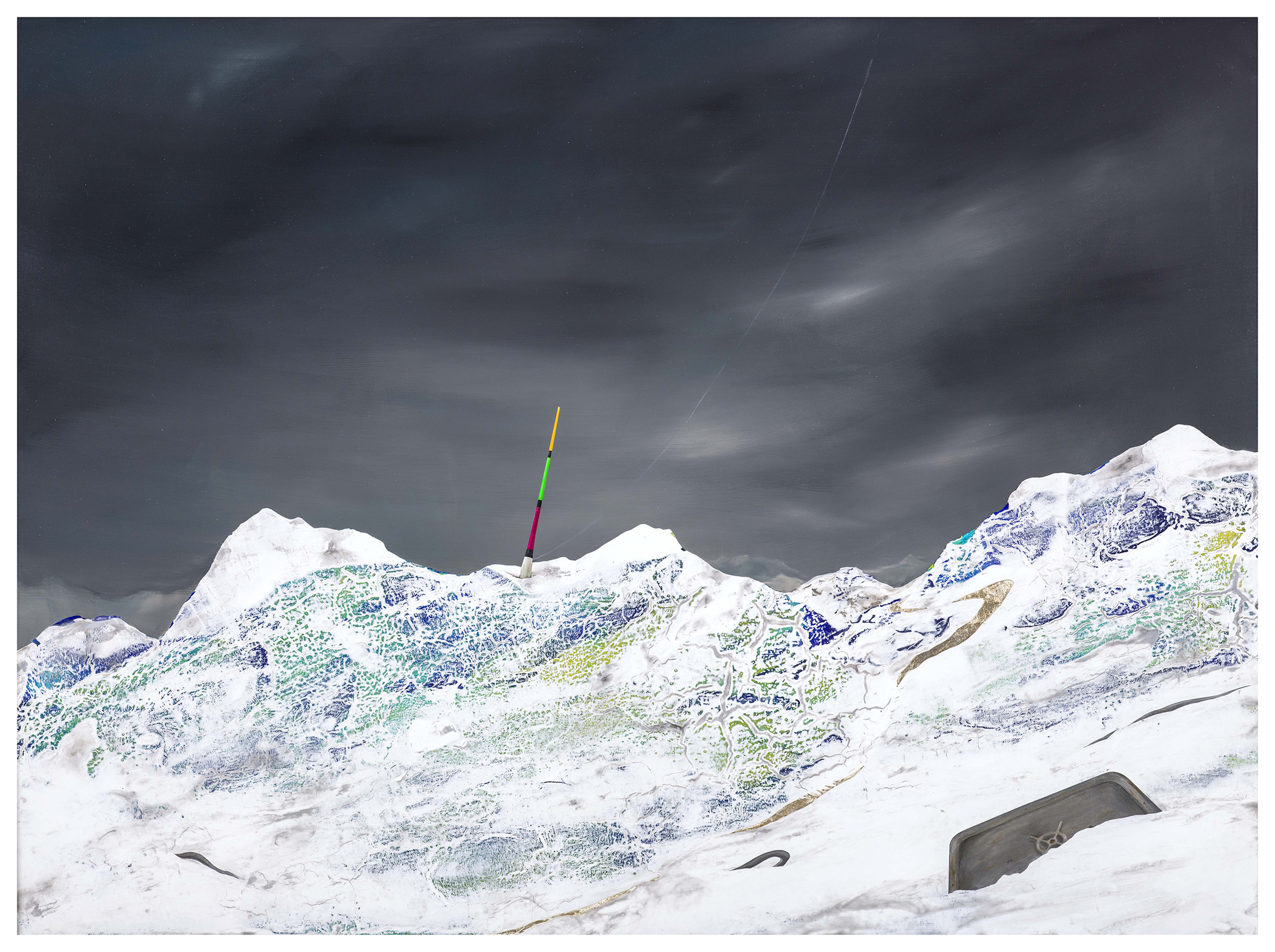 25.周代焌_寂靜之外017－等待著改變的可能_2015_壓克力、畫布_80×108.5cm