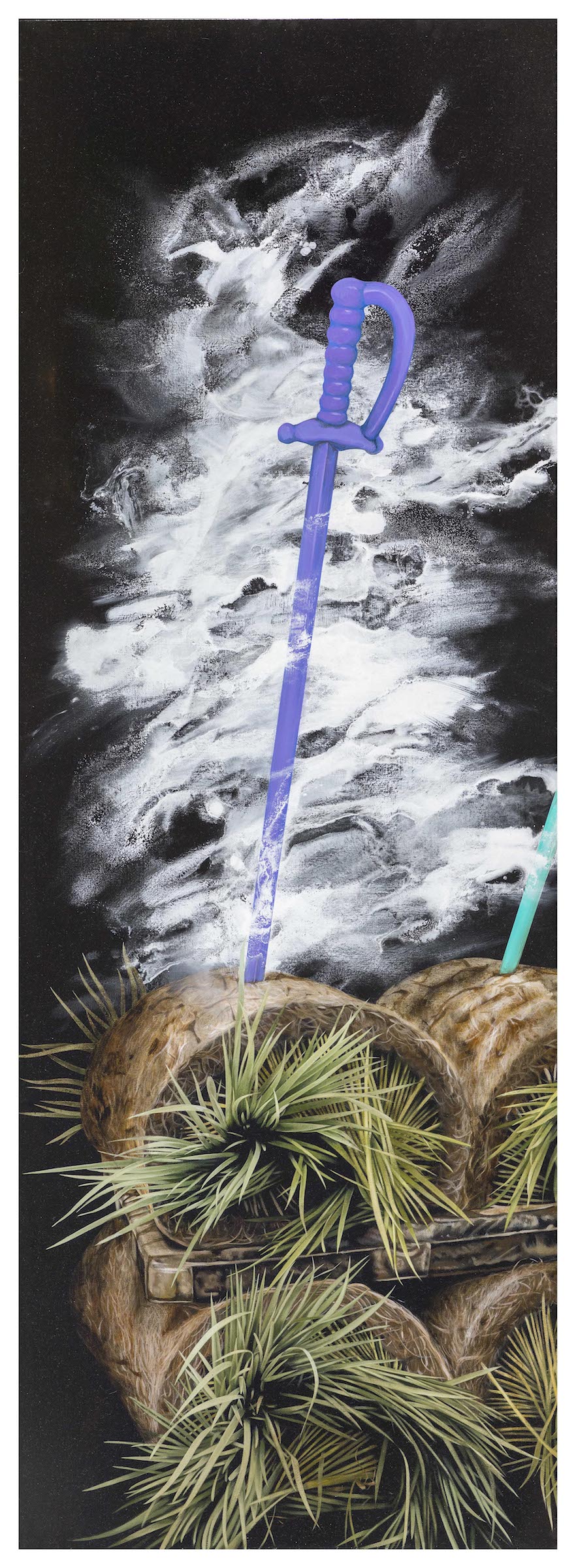 29.周代焌_寂靜之外021－記憶召喚_2015_壓克力、畫布_50×140cm_小