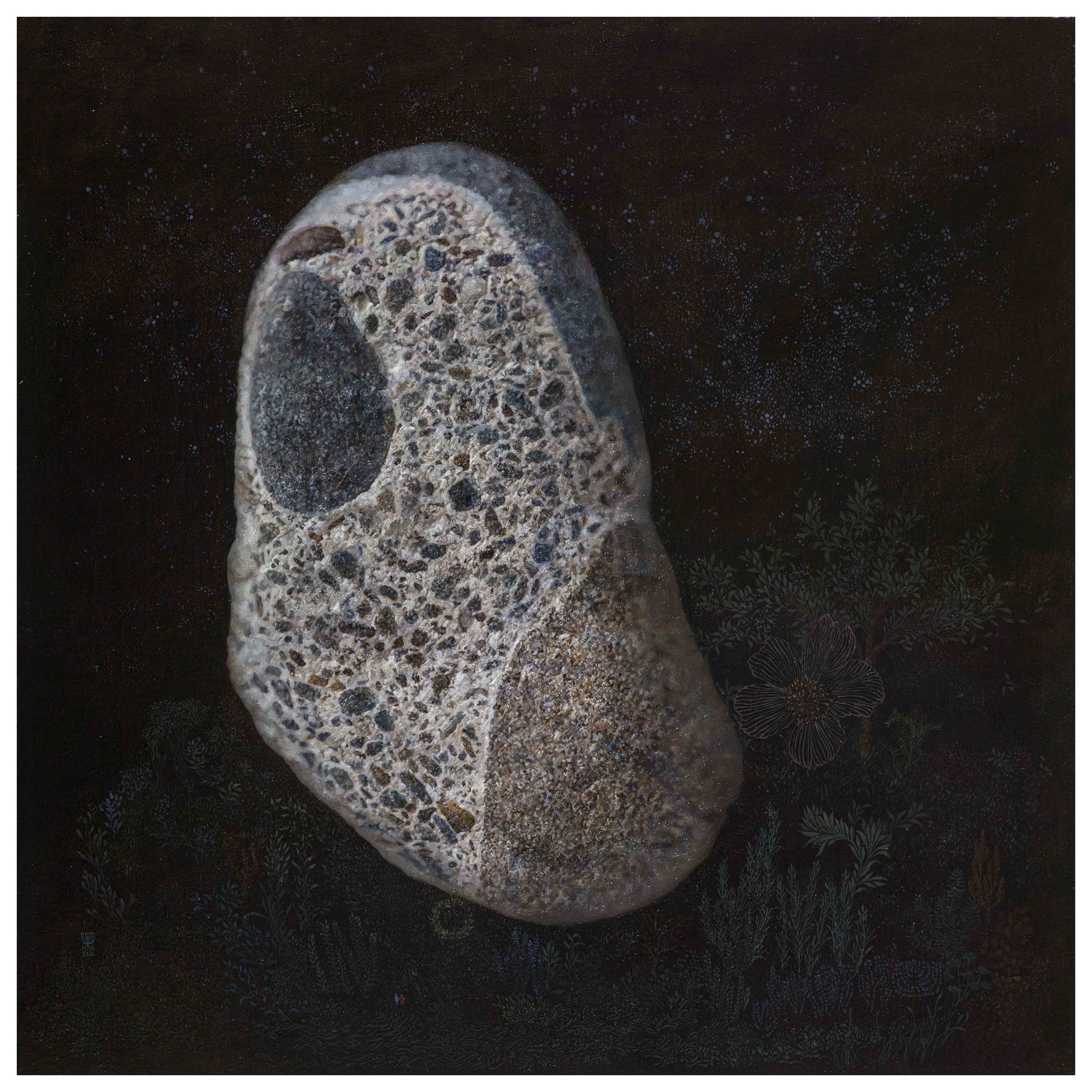 7.傅浩軒_探望一號－朋友_2016_油彩、畫布_70×70cm-25S_小