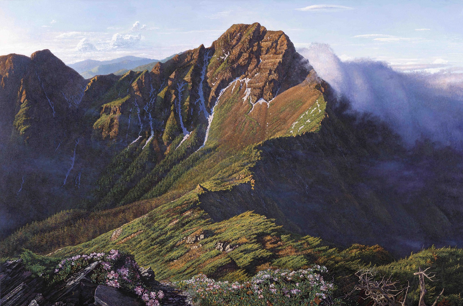 玉山春曉