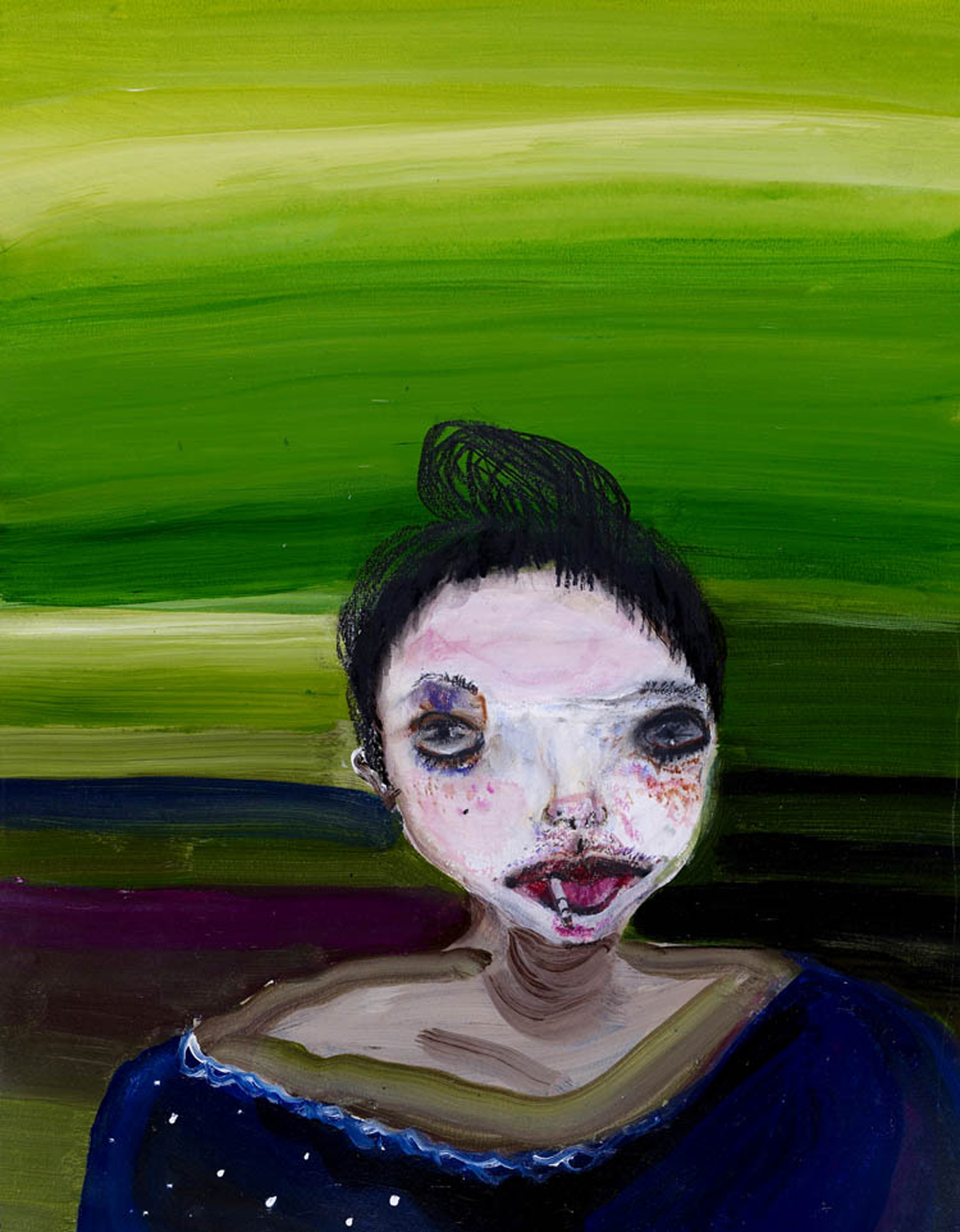 10-Untitled-story-7粉彩-壓克力-紙本-39x50cm2010