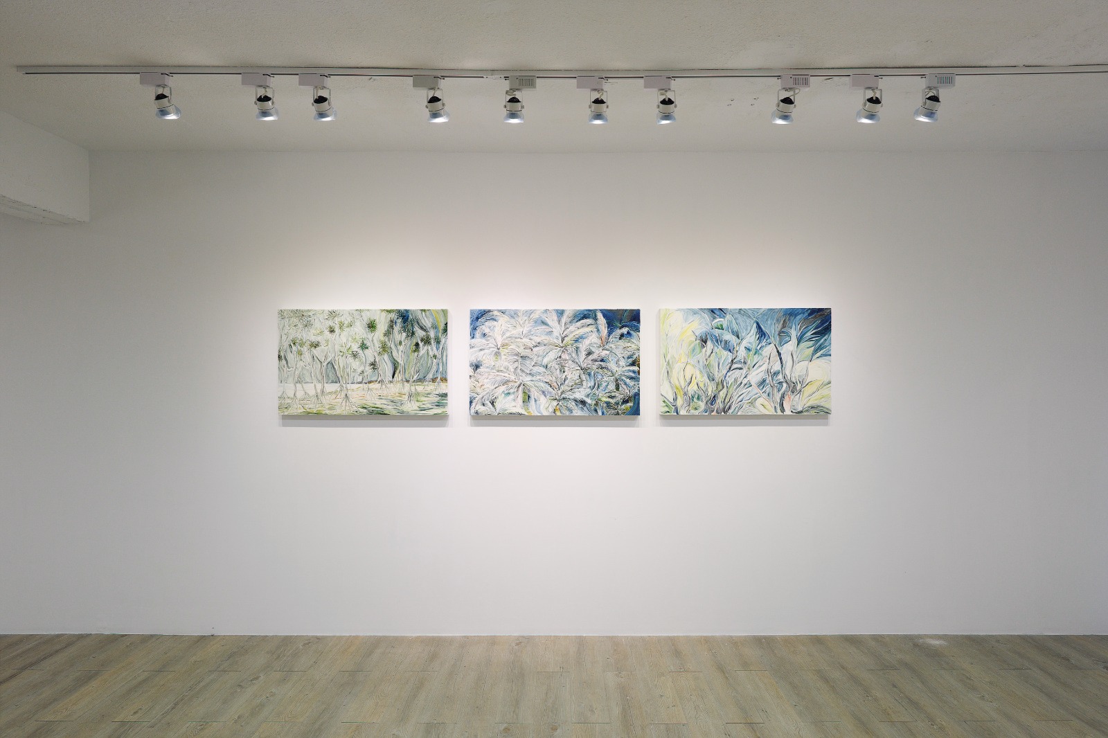 青鳥  個展現場