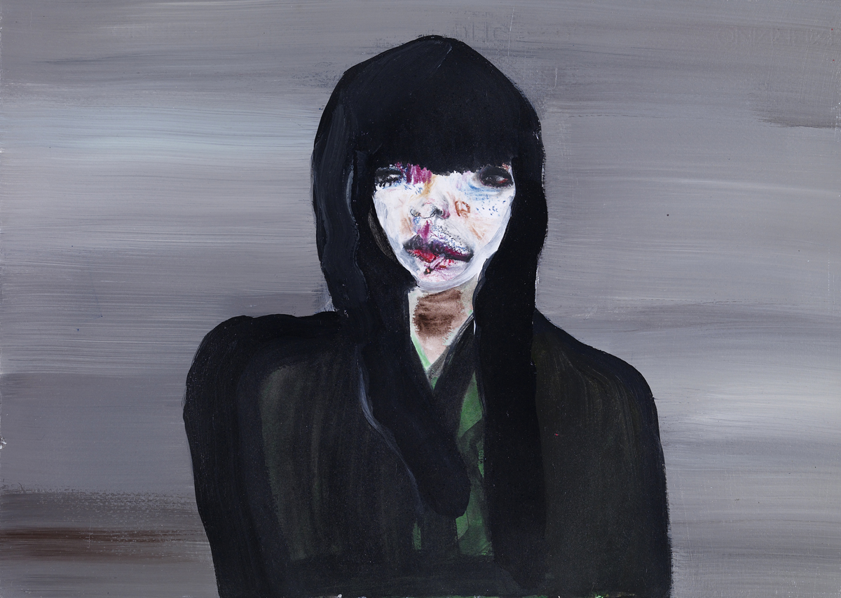 9-Untitled-story2粉彩-壓克力-紙本35.5X50CM2010