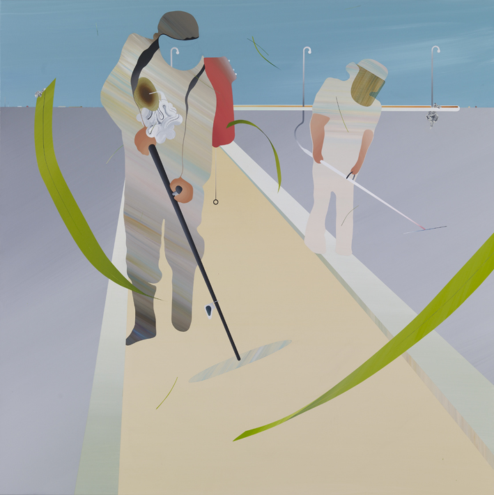 范揚宗Yang-Tsung-FAN_割草系列2-3_160x160cm_壓克力畫布_2009
