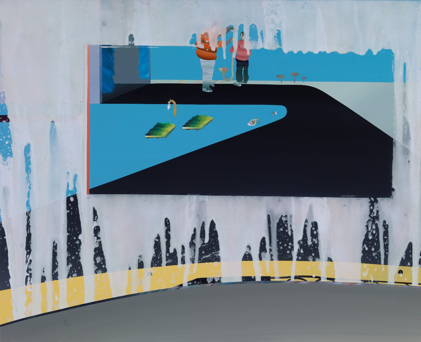 范楊宗Yang-Tsung-FAN_車內系列View-from-within-1-7_135x110cm_壓克力、畫布Acrylic-on-Canvas_2011_resized