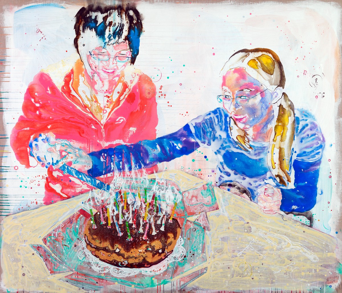 2011_祝我生日快樂_twins_-182x156cm-1