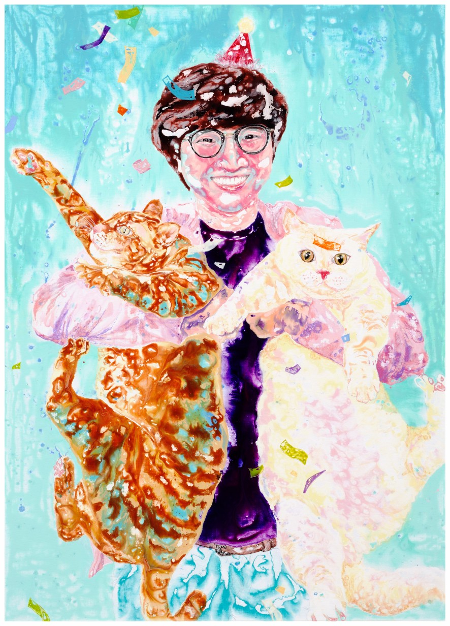 2014祝我生日快樂_多多波幾與我Happy-Birthday-to-Me_-Poki-Yakult-and-Me-210x150cm-1