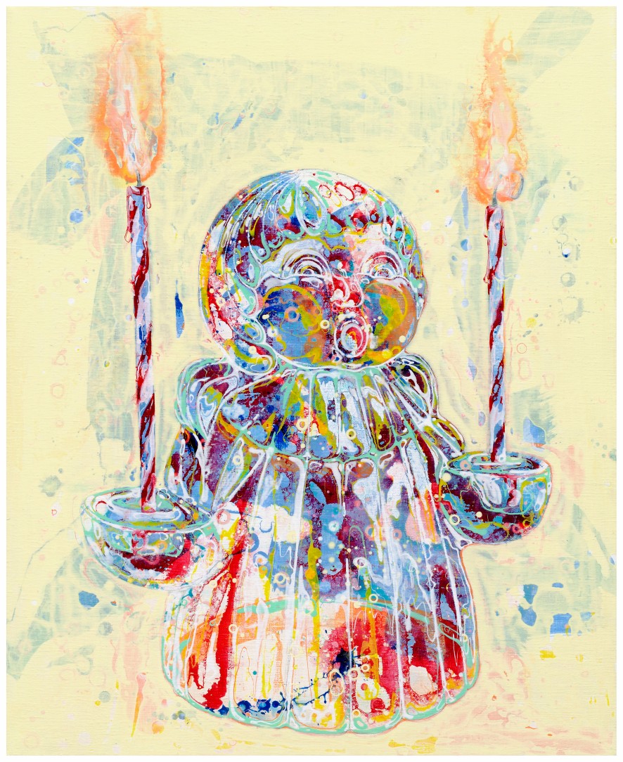 2014重複的願望_天使-The-Repeated-Wish_-Angel-80x65cm-1