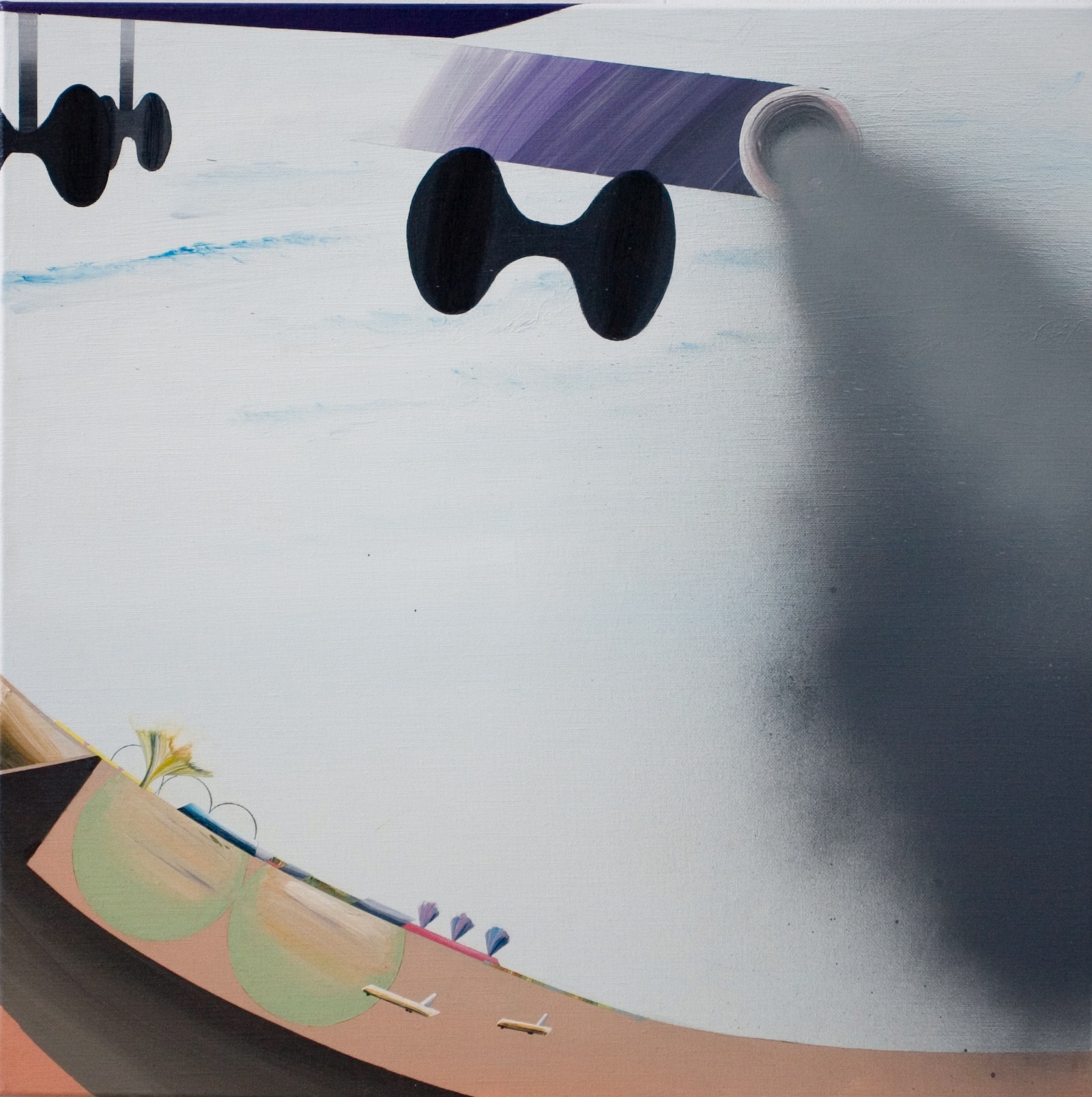 范揚宗-FAN-Yang-Tsung_造飛機1-2_60x60cm_壓克力、畫布Acrylic-on-Canvas_2006_resized