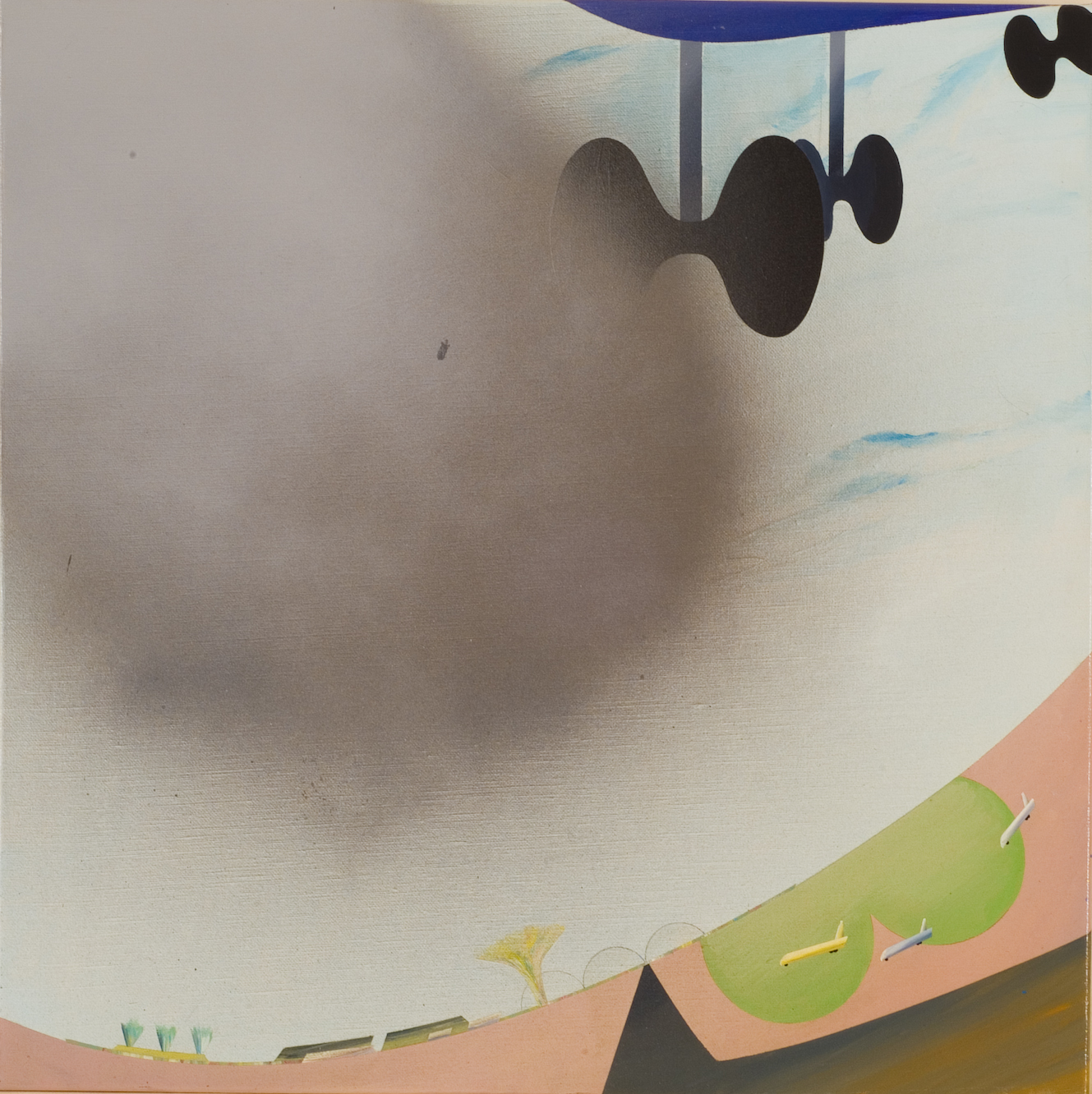 范揚宗-FAN-Yang-Tsung_造飛機1-4-60x60cm18號_壓克力、畫布Acrylic-on-Canvas_2006