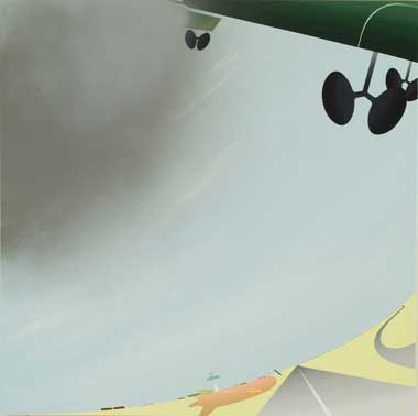 范揚宗-FAN-Yang-Tsung_造飛機4-5_160×160cm_壓克力、畫布Acrylic-on-Canvas_2008