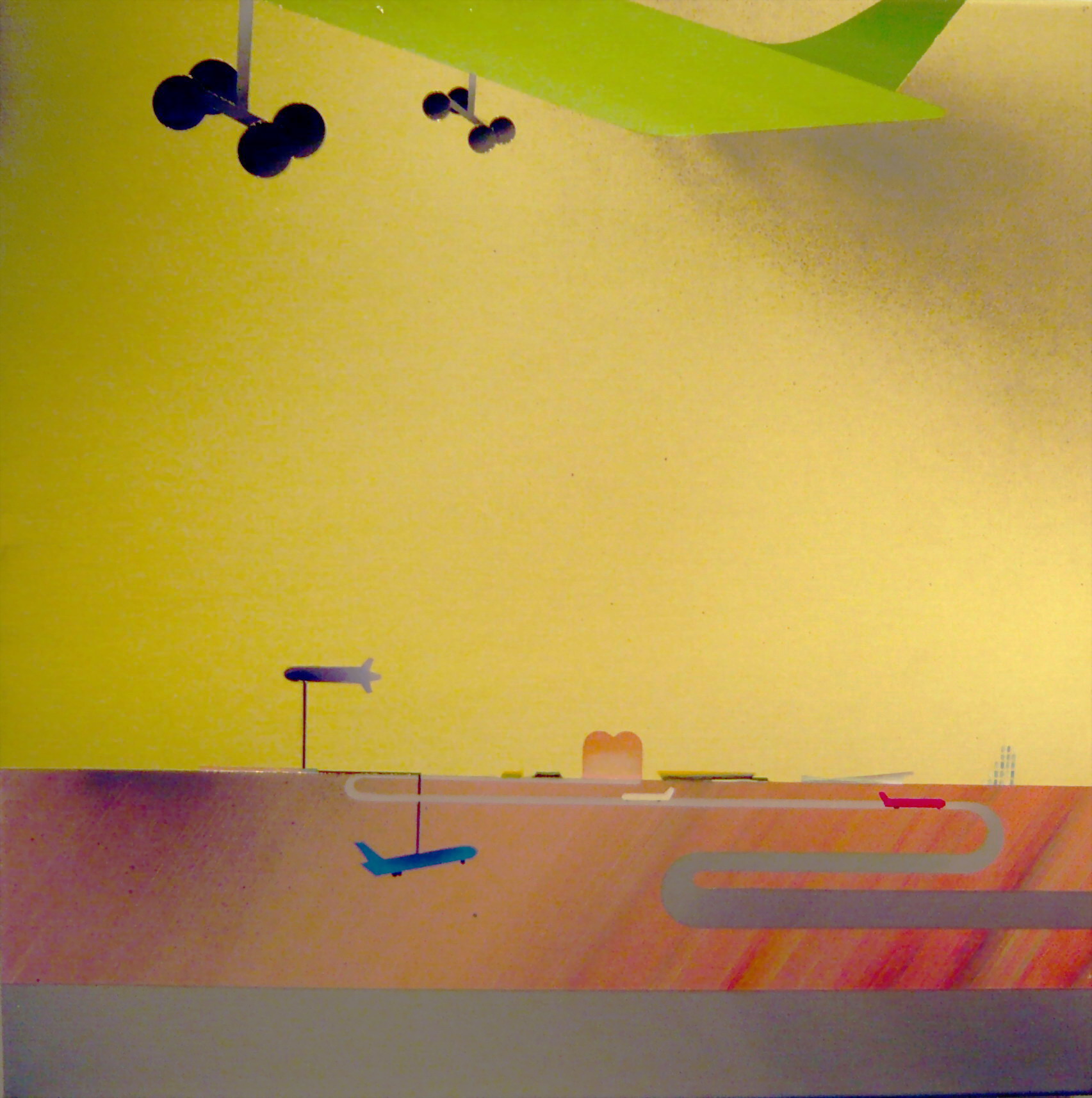 范揚宗-FAN-Yang-Tsung_造飛機5-3_50x50cm_壓克力、畫布Acrylic-on-Canvas_2006