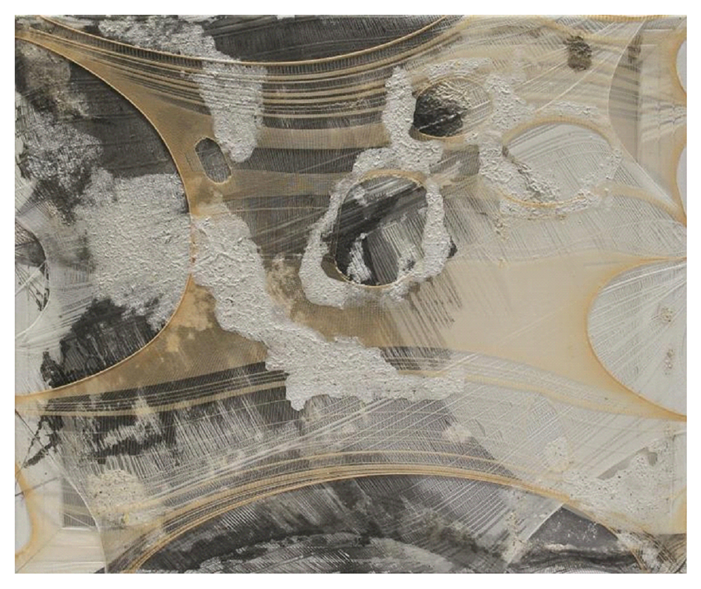 21-黃于珊-不自然-7-彈性纖維、紙纖維、墨、木框-45.5×53.0㎝-2013_edit