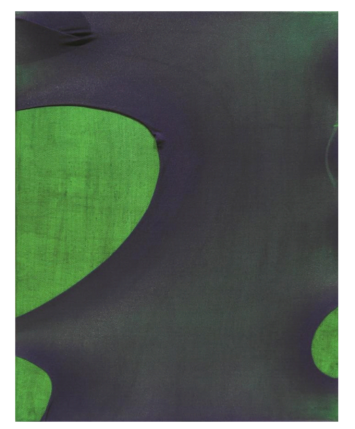 30-黃于珊-噓安靜點-3-彈性纖維、壓克力顏料、畫布-35x27cm-2011_edit