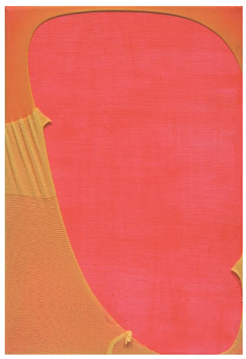 31-黃于珊-噓安靜點-5-彈性纖維、壓克力顏料、畫布-25.5x17.5cm-2011_edit