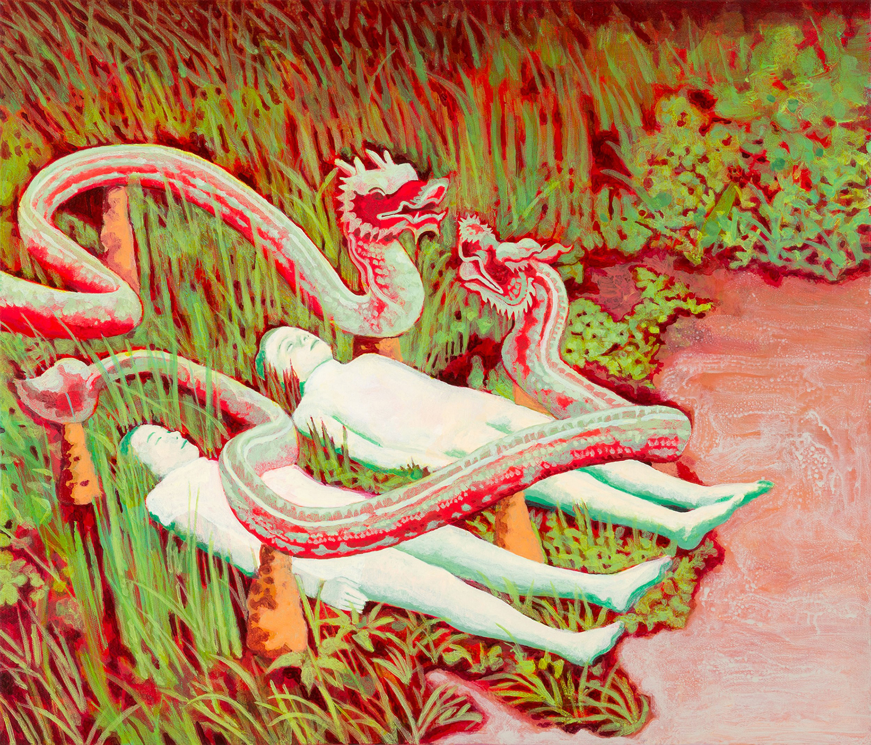 我夢見我在紅色的天空飛翔