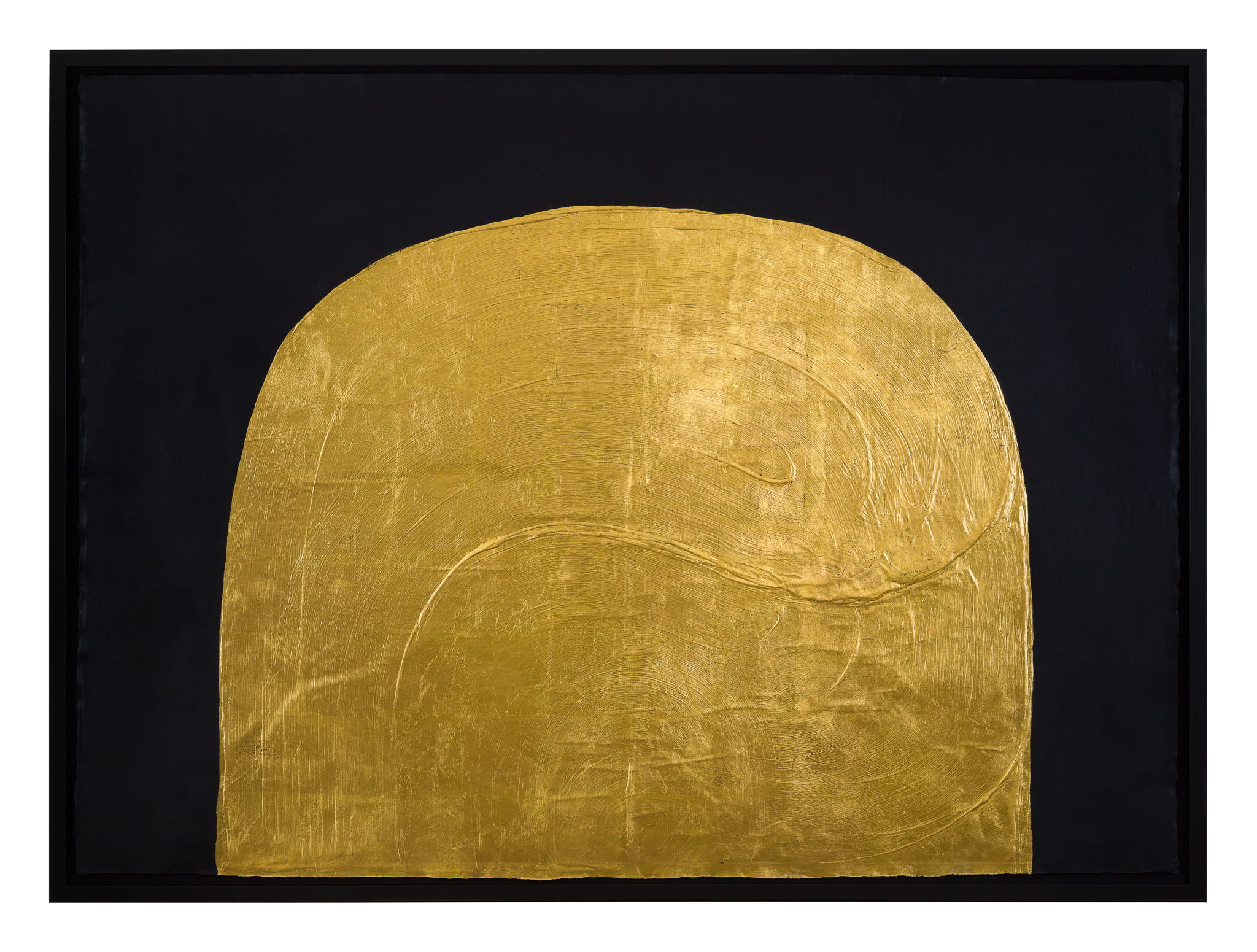 容器─隧道-3-Tunnel3-140x102-cm-紙本、墨水、壓克力、金箔-paper、ink、acrylic、gold-leaf-2019