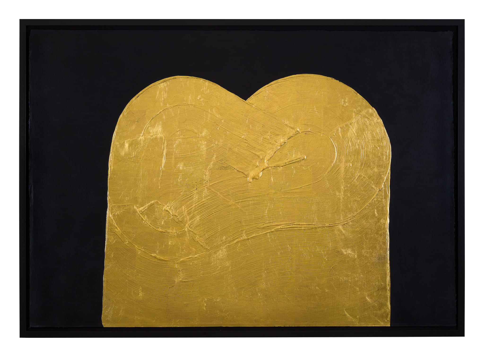 容器─隧道-7-Tunnel7-140x98-cm-紙本、墨水、壓克力、金箔-paper、ink、acrylic、gold-leaf-2019