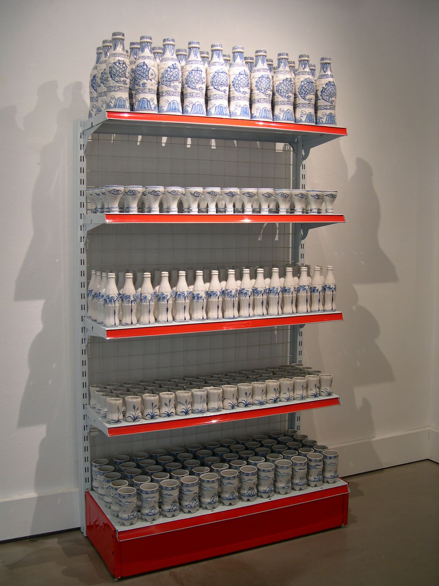 可樂殖民-，陶瓷、貨架，180-x-90-x-60cm，20061