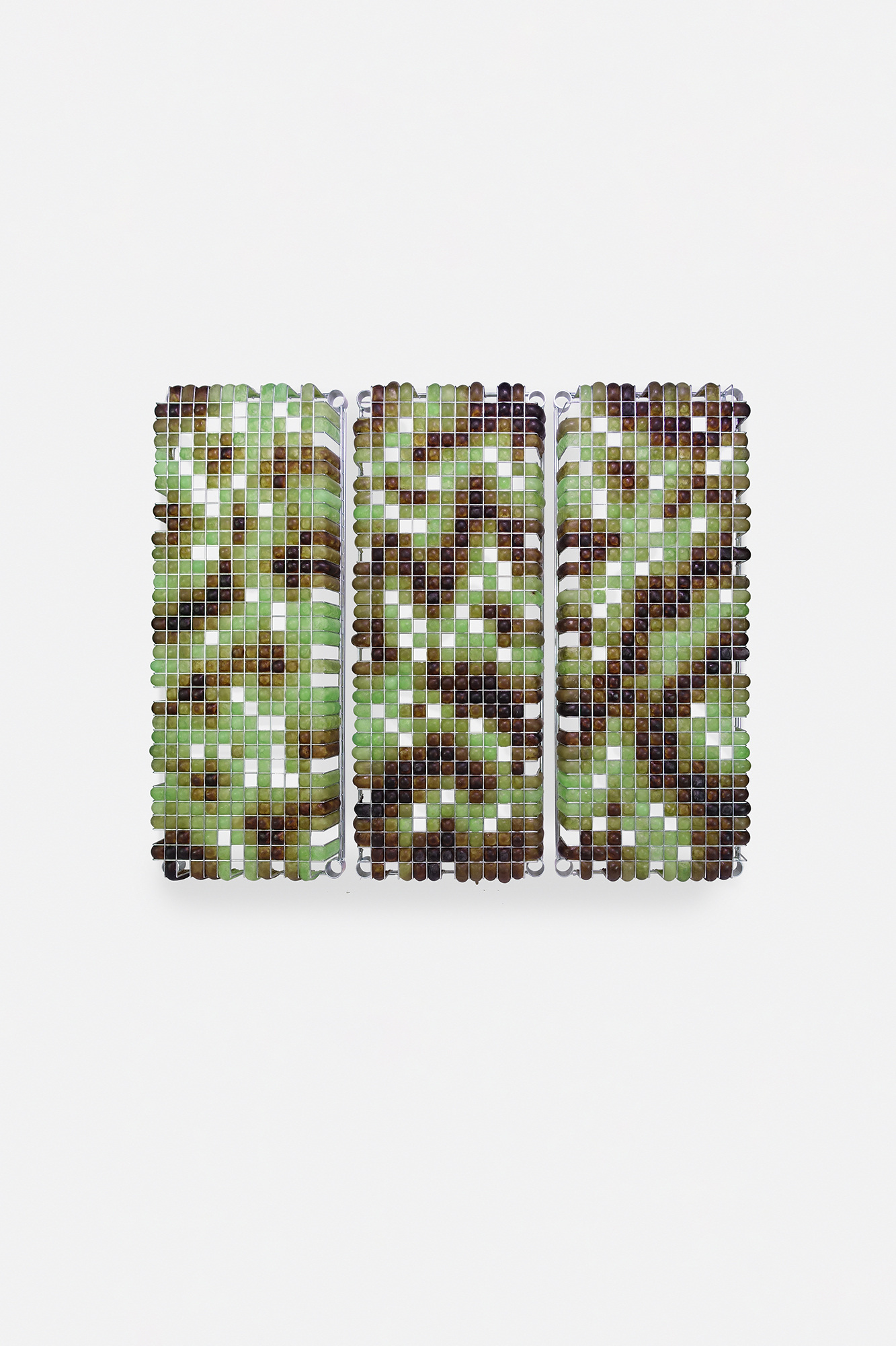 5.-Ni-Hao-Grid-XIV-2022-IKEA-OMAR-shelving-unit-microwaved-citronella-melt-and-pour-soap-triptych-each-91.5-x-35.5-x-10.5-cm_2