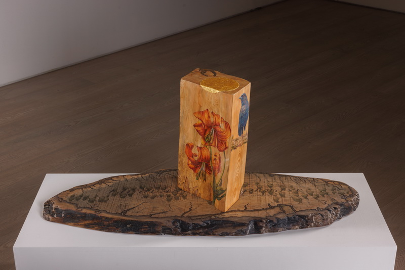 尋找曼荼羅｜花落春未盡–木質材料｜內地之塔．花鳥蟲魚